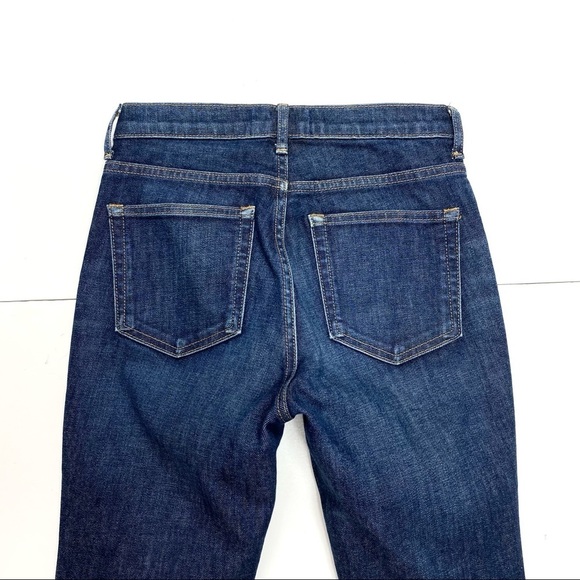 Everlane High Rise The Kick Crop Jean In Medium Washed - Picture 5 of 8